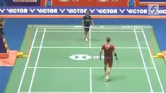 Anthony Ginting melaju ke delapan besar China Open 2018 setelah mengalahkan Viktor Axelsen.