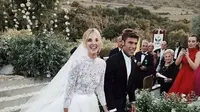 Chiara Ferragni menggelar sebuah pesta pernikahan yang mirip dengan Royal Wedding (instagram/fp_the_ferragnez)