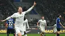 Inter Milan kebobolan lebih dulu pada menit ke-23 lewat gol jarak dekat pemain tengah Napoli, Scott McTominay. (Gabriel BOUYS/AFP)