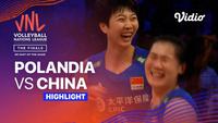 Berita Video, Highlights VNL 2023 Putri antara China Vs Turki pada Minggu (16/7/2023)
