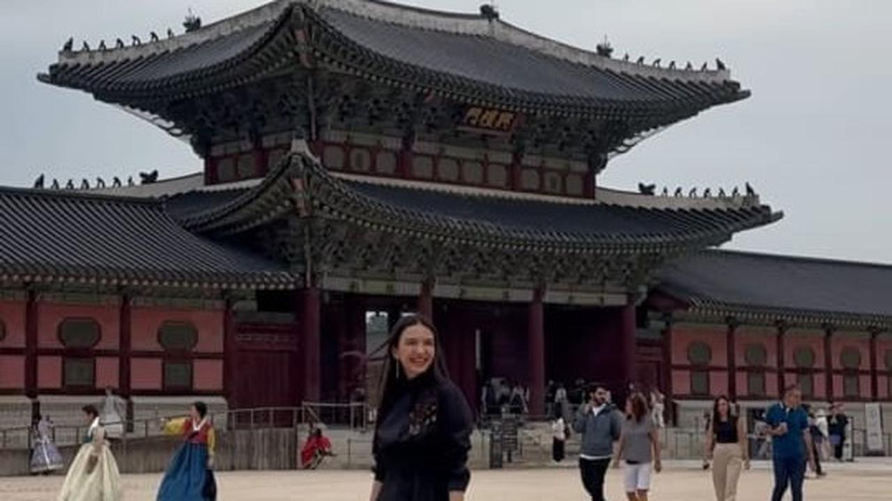 Potret Terbaru Raline Shah di Korea Selatan
