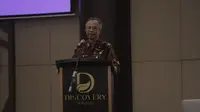 Direktur Jenderal Bina Pemerintahan Desa Kementerian Dalam Negeri (Pemdes Kemendagri) Eko Prasetyanto Purnomo Putro dalam acara Temu Karya Nasional, di Hotel Discovery Ancol, Jakarta, Jumat (18/08/2023). (Ist)