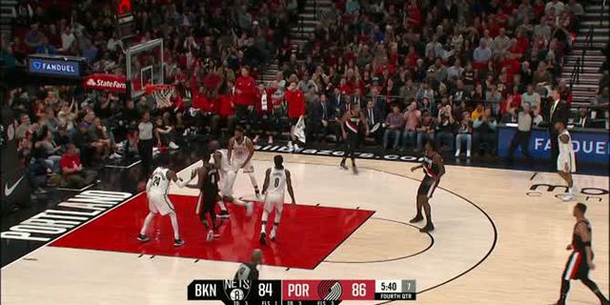 VIDEO: Game Recap NBA 2017-2018, Nets 101 Vs Trail Blazers 97