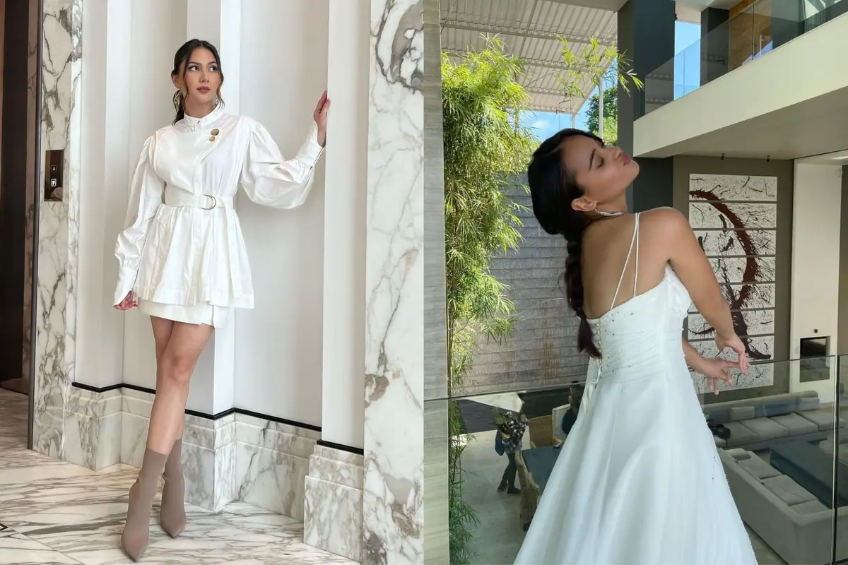 Mix and Match Outfit Serba Putih ala Selebriti