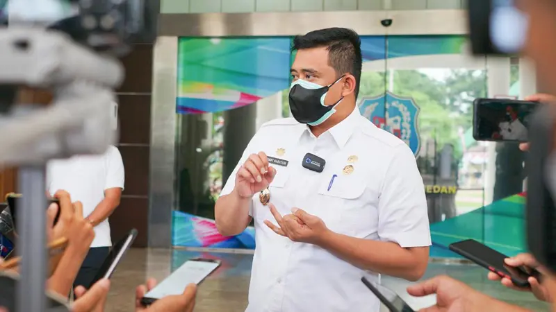 Vaksinasi Massal Picu Keramaian, Bobby Nasution:  Tak Ada Keterlibatan  Pemko, Bukan Wilayah Medan