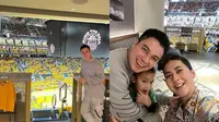 Sewa Ruangan Mewah, Ini 7 Potret Baim Wong Sekeluarga Nonton Final NBA 2022 (Sumber: Instagram/baimwong)