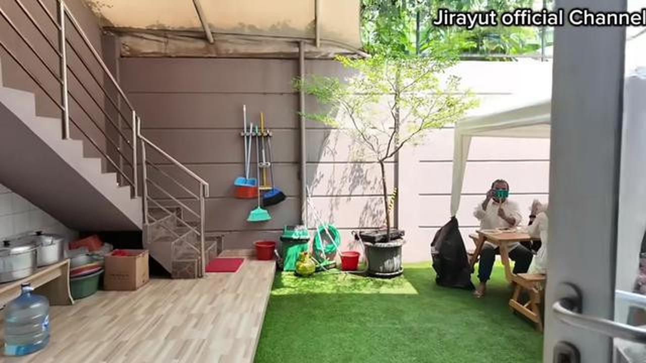 9 Foto Halaman Belakang Rumah Jirayut di Indonesia, Nyaman untuk Momen Keluarga