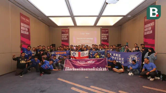 Foto: The Blues Tekuk Fulham, Komunitas Suporter Chelsea CISC Regional Jakarta Semringah dalam Acara Roaring Night Premier League 2023/2024