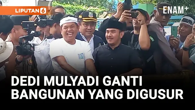 VIDEO: Dedi Mulyadi Gusur Puluhan Bangunan Liar di Bekasi