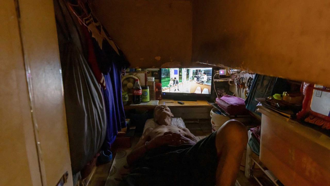 Rumah peti mati di Hong Kong