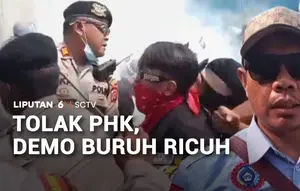 Tolak PHK, Demo Buruh Ricuh