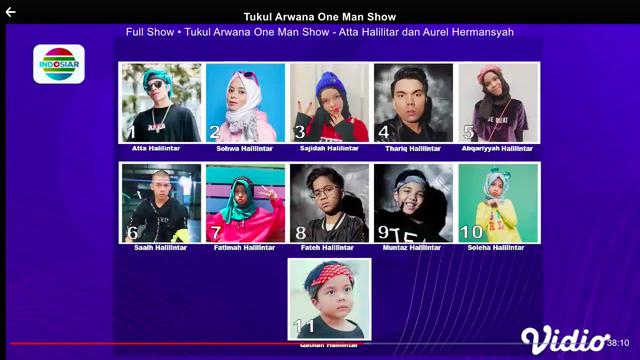 Aurel Hermansyah Ditantang Menyebutkan Nama dan Urutan Adik Atta Halilintar dalam Acara Tukul One Man Show di Indosiar