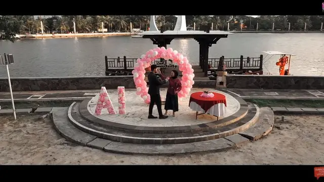 7 Momen Seru Anniversary Irish Bella dan Ammar Zoni, Dapat Kejutan dari Tim