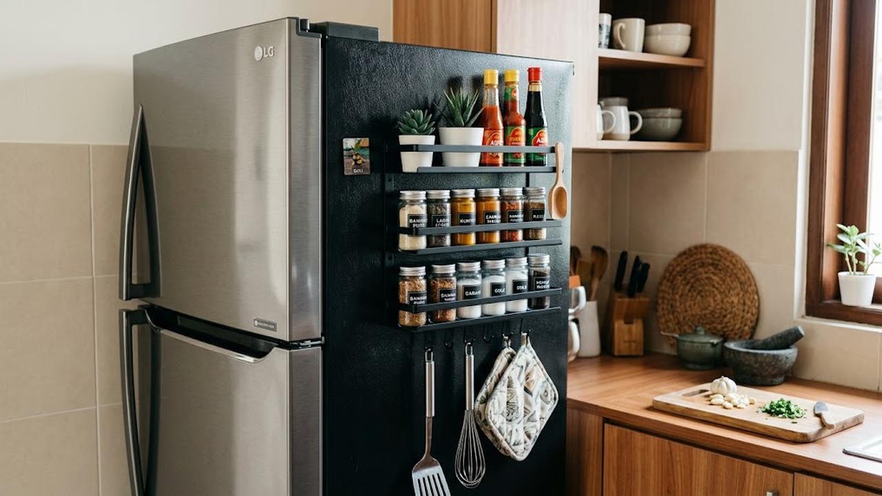 Ide Rak Tambahan untuk Dapur Tanpa Renovasi