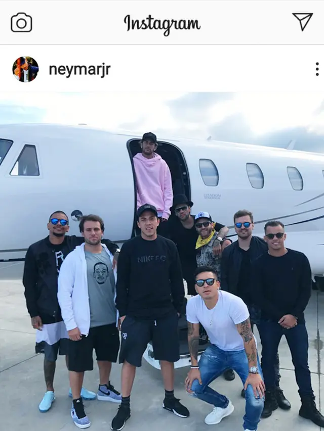 Jet Pribadi Neymar