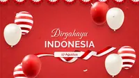 Ilustrasi HUT Kemerdekaan RI, dirgahayu Indonesia. (Image by freepik)