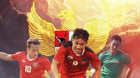 Timnas Indonesia - Egy Maulana Vikri, Witan Sulaeman, Ryuji Utomo (Bola.com/Adreanus Titus)