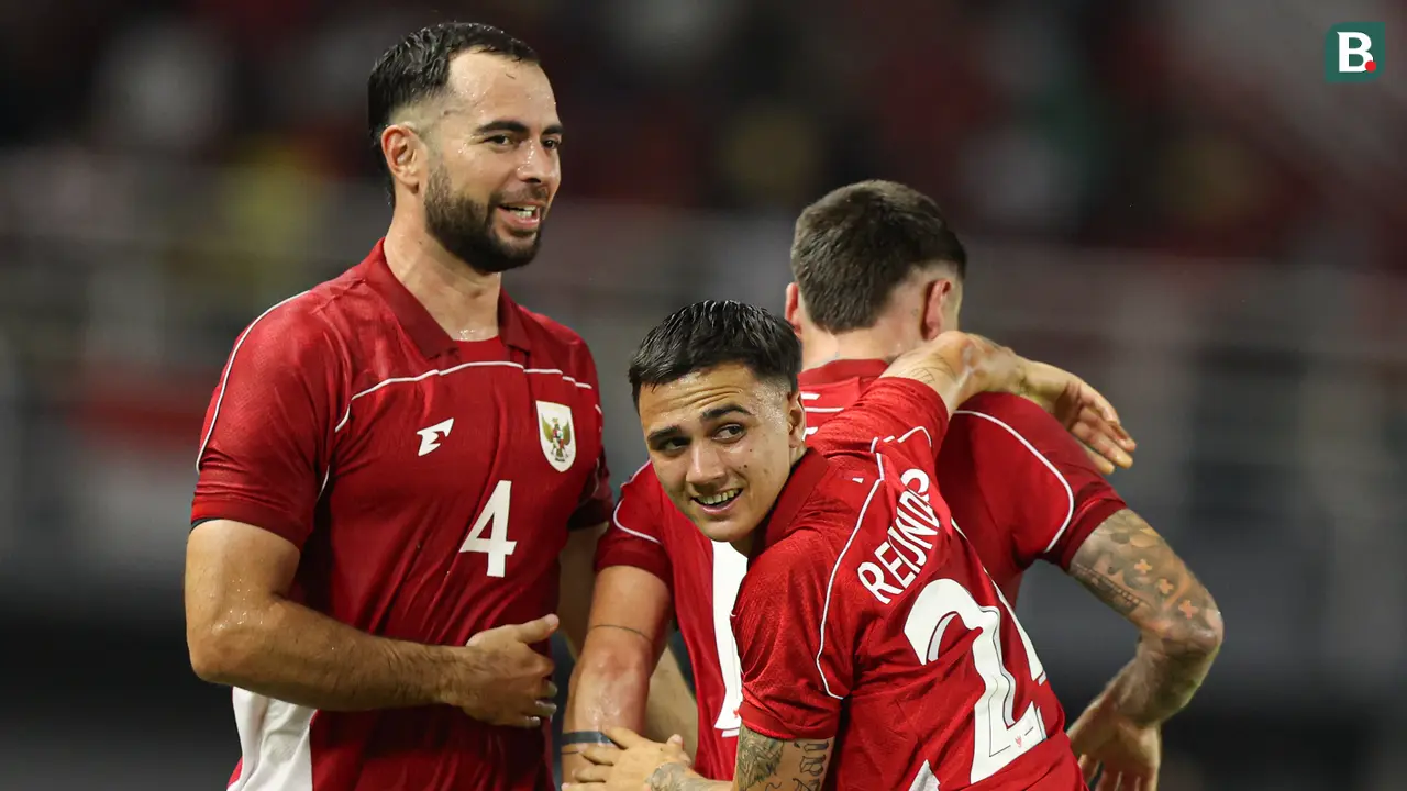 Foto: Surabaya Jadi Saksinya, Eliano Reijnders Cetak Gol Debut di Timnas Indonesia