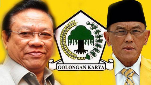 Agung Laksono dan Aburizal Bakrie