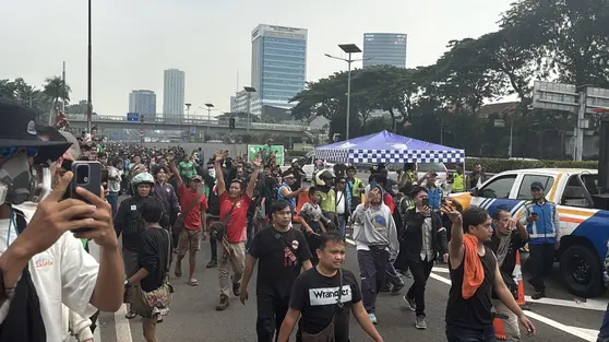 Situasi Terkini Demo 27 Agustus di DPR