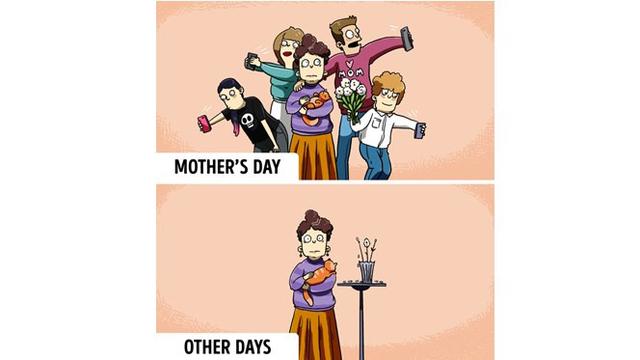 Banyak hal yang kini hanya dilakukan sebatas seremonial. Salaah satunya hari ibu.