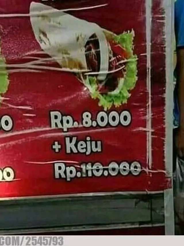 6 Spanduk Jualan Salah Tulis Harga Ini Bikin Pembeli Bingung