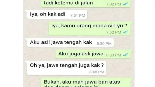 6 Chat Tidak Nyambung Soal Daerah Asal Ini Ujungnya Bikin Emosi