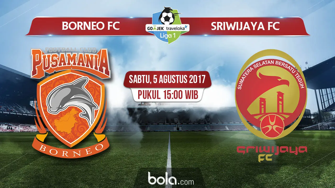Pusamania Borneo FC Vs Sriwijaya FC