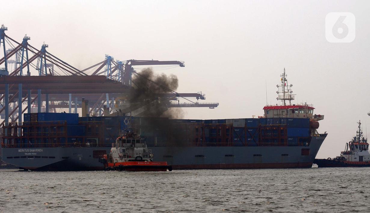 Total nilai ekspor Indonesia pada Maret 2023 mencapai US$23,5 miliar atau naik 9,89 persen dibandingkan dengan bulan sebelumnya (month-to-month/mtm). (merdeka.com/Imam Buhori)