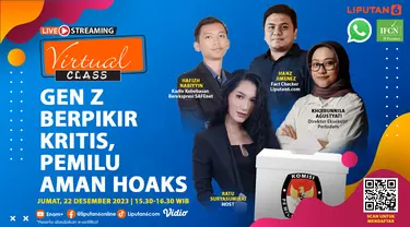 Gen Z, Berpikir Kritis, Pemilu Aman Hoaks