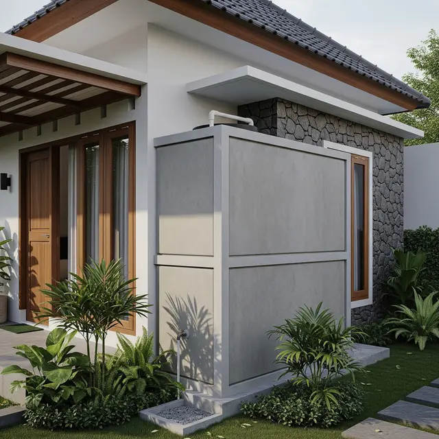 9 Desain Tempat Toren Air di Rumah Minimalis, Estetika dan Fungsional