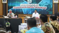 Foto Pertemuan Gubernur Jawa Tengah, Ganjar Pranowo dengan Anggota DPRD Provinsi Sulawesi Selatan di kantornya