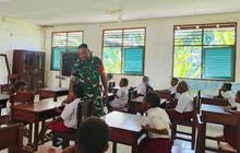 Interaktif dan Penuh Semangat, Kopka Marten Kenalkan Wawasan Kebangsaan ke Siswa SD Manokwari
