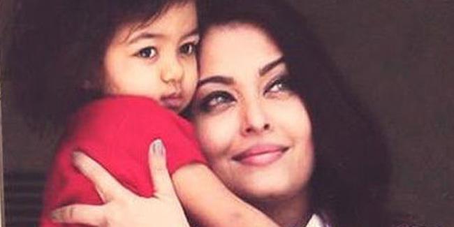 Aishwarya Rai dan putrinya. Courtesy merdeka