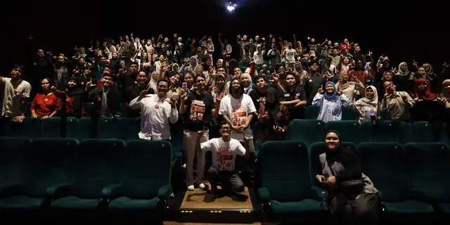 Satu Studio Penuh, Special Screening 'BAPAK PALING JUJUR' Bareng Movieverse Meriah