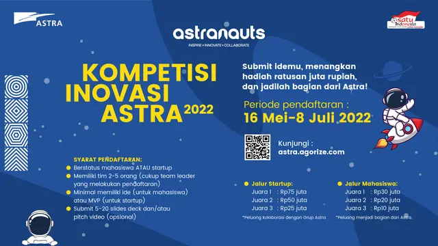 Kompetisi Inovasi Digital 'Astranauts'