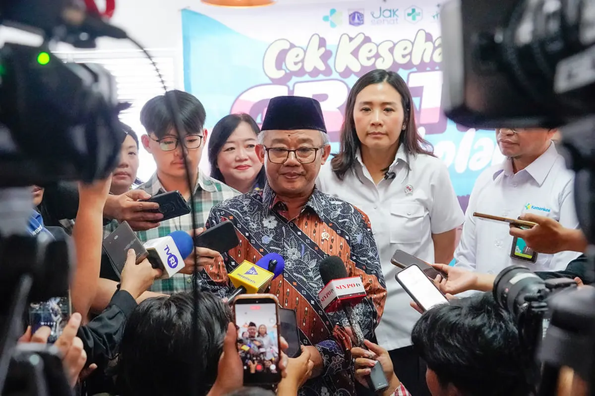 Menteri Pendidikan Dasar dan Menengah, Abdul Mu’ti mengatakan Cek Kesehatan Gratis sekolah bertujuan memberikan pemahaman kepada peserta didik tentang kondisi kesehatannya sejak dini, sekaligus membangun kesadaran hidup sehat.  (dok Kemenkes)