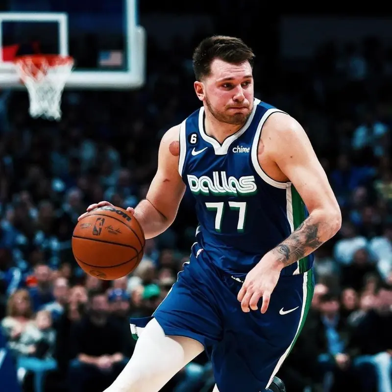 Foto: Luka Doncic vs New York Knicks