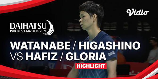 VIDEO: Hafiz Faizal / Gloria Emanuelle Widjaja Gagal Melangkah ke Semifinal Indonesia Masters 2021 Usai Kalah dari Wakil Jepang