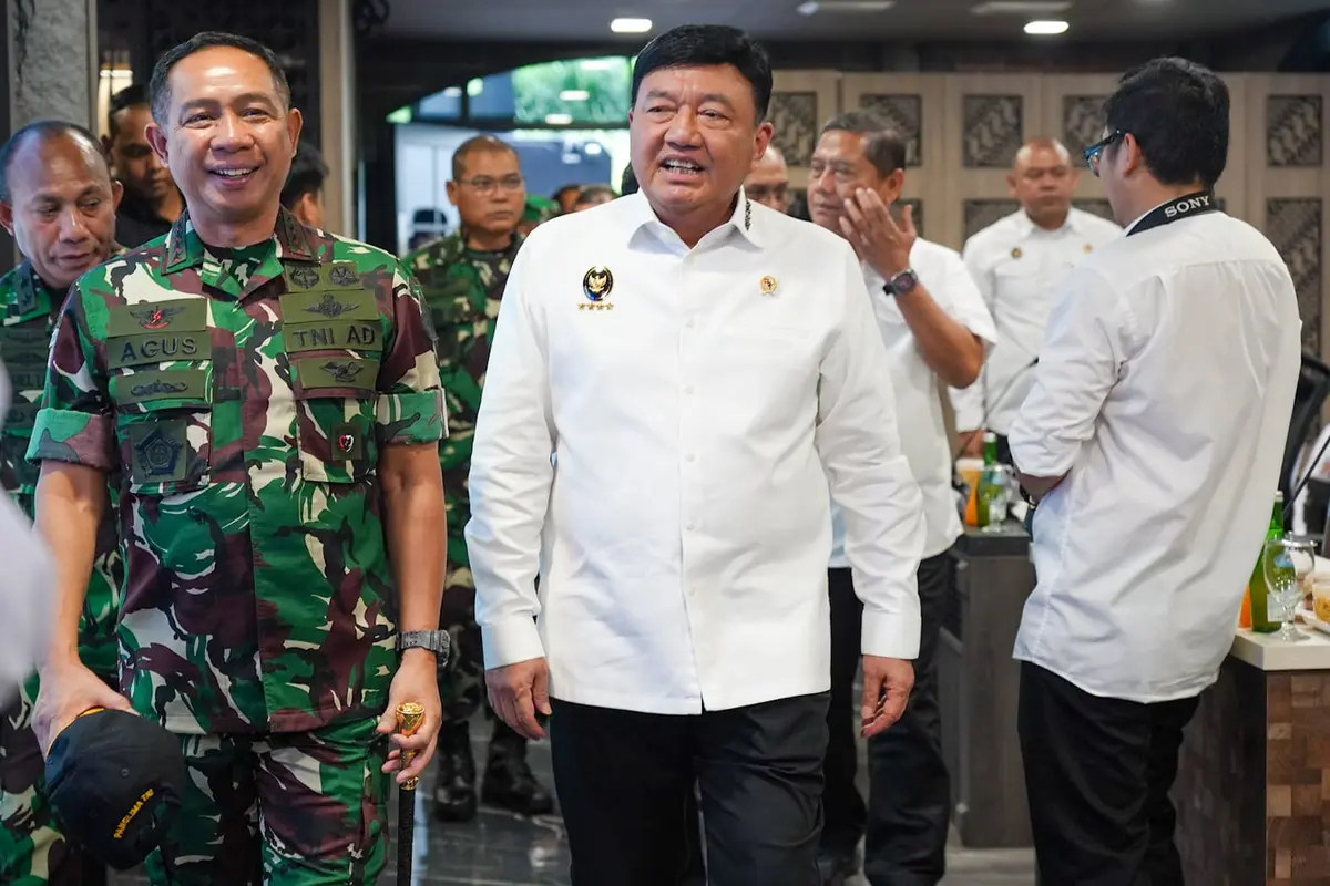Menteri Koordinator Politik dan Keamanan Budi Gunawan dan Panglima TNI Jenderl Agus Subiyanto (Istimewa)