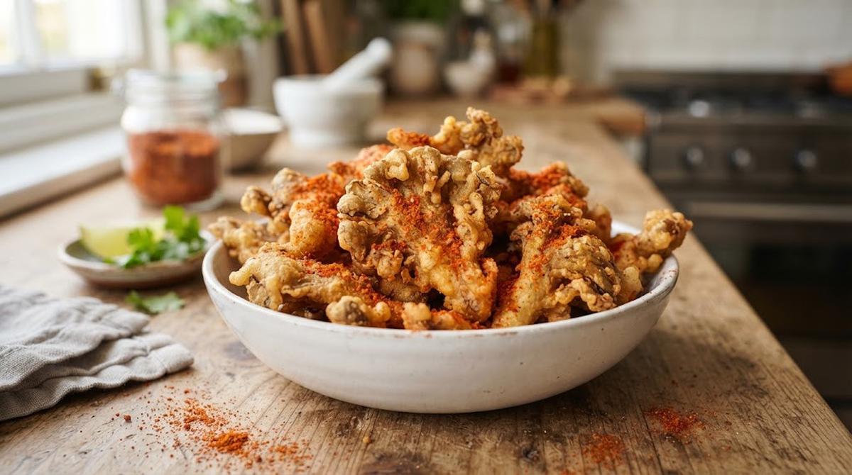 Jamur Tiram Crispy Balado