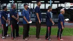 Warga Binaan Pemasyarakatan (WBP) melakukan simulasi pelaksanaan Pemilu 2024 di Lapas Kelas 1 Cipinang, Jakarta, Rabu (10/1/2024). Kanwil Kementerian Hukum dan Hak Asasi Manusia (Kemenkumham) DKI Jakarta melaksanakan simulasi Pemilu 2024. (merdeka.com/Imam Buhori)