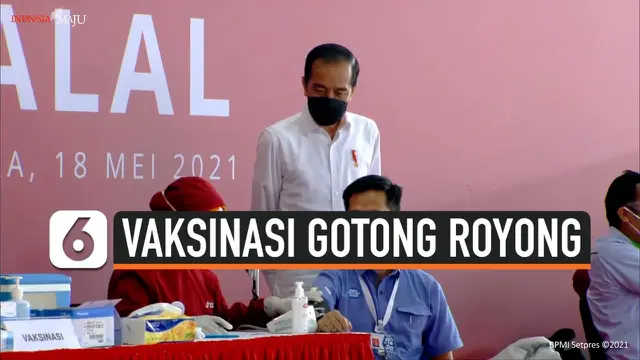VIDEO: Jokowi Harap Vaksinasi Gotong Royong Mampu Naikkan Ekonomi hingga 7 Persen