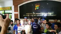 Kapolres Metro Jakarta Timur Kombes Pol Muhammad Agung Budijono, di Polres Jakarta Timur, Jatinegara, Jumat (13/1/2017). (Nanda Perdana Putra/Liputan6.com)