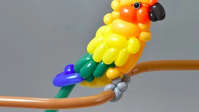karya seni dari balon