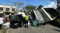 Truk Terjun Bebas dari Jembatan Tol Tangerang–Merak: Timpa Mobil sampai Sepeda Motor, 5 Orang Jadi Korban