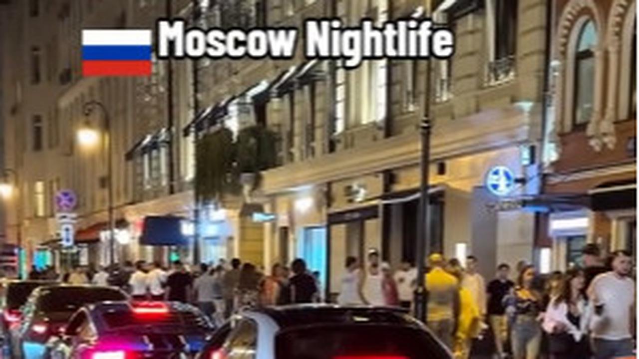 Potret Kehidupan Malam di Moskow Rusia yang Jarang Tersorot