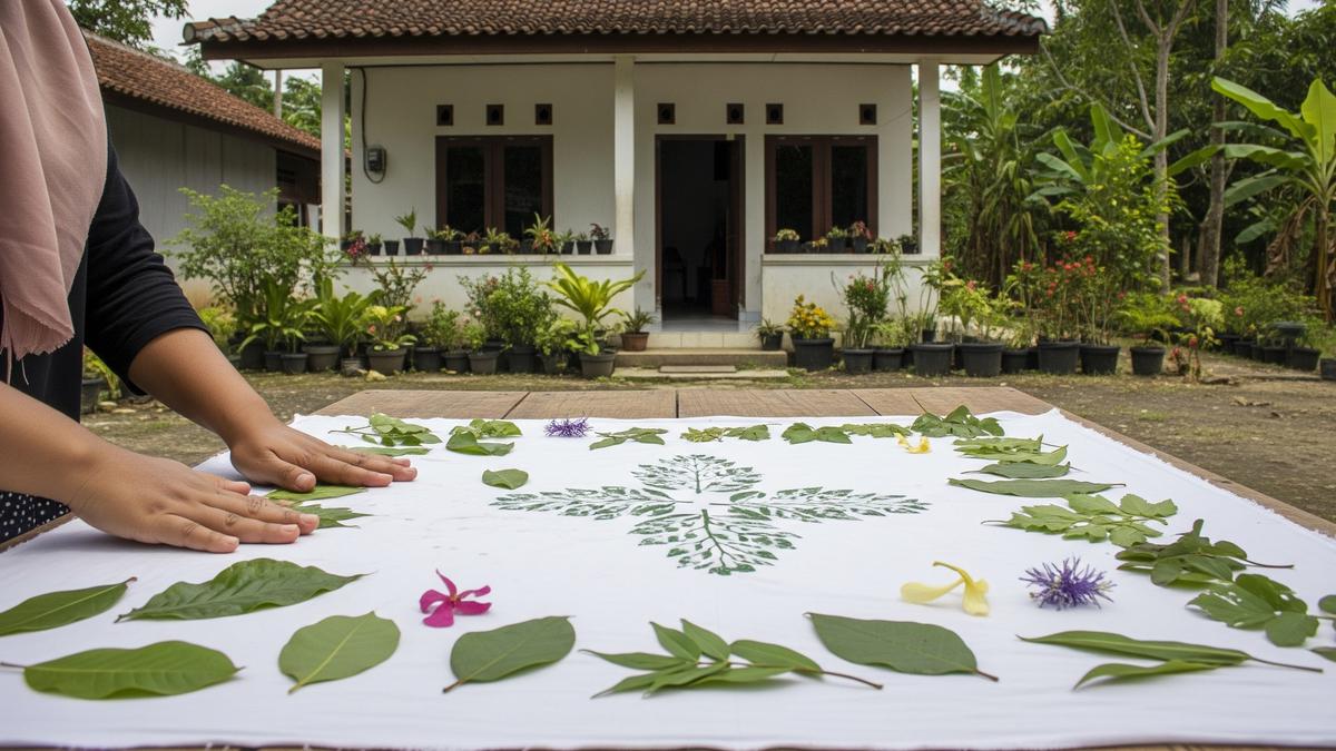 8 Tips Memilih Tumbuhan untuk Eco Print, Hasil Warna Menempel Bagus di Kain