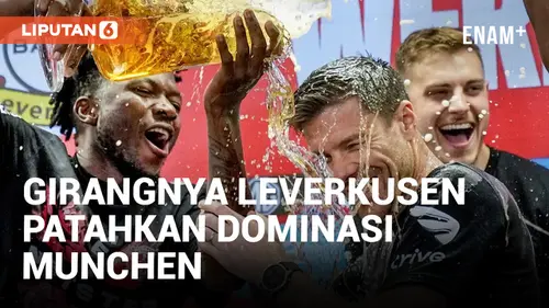 VIDEO: Perayaan Juara Bundesliga Pertama Bayer Leverkusen