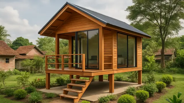 Rumah Kecil Sederhana tapi Modern di Kampung yang Cantik dan Asri (Foto: ChatGPT)